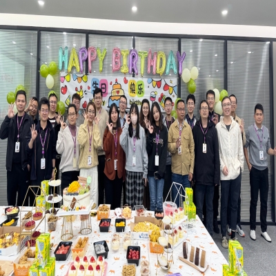 綠意盎然，生日悅動——國微電子3月份員工生日會